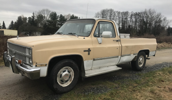 1982 Chevrolet C20 6.2 Diesel Pick Up Truck